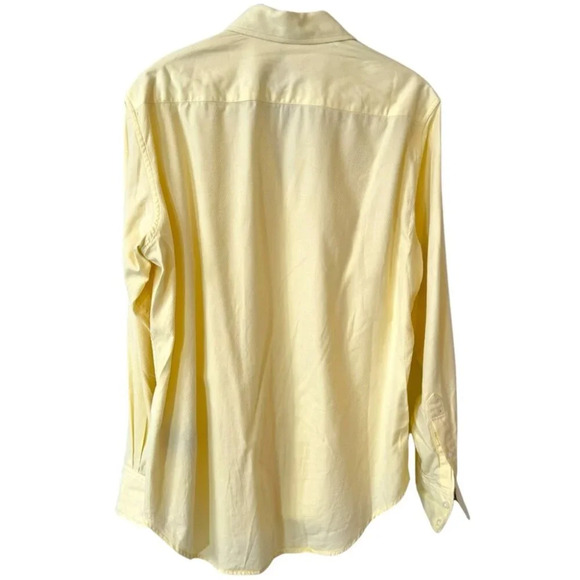 Robert Graham Butter Yellow Casual Button Down with Fun Graphic Print Size M - Picture 6 of 16